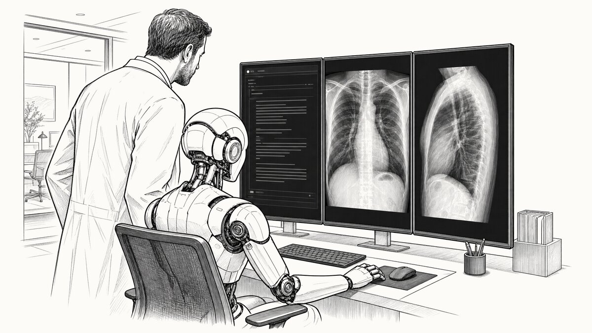 An AI Passed Radiology's Certifying Exam. It Can't Practice Yet.